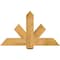 Ekena Millwork Kennewick Rough Sawn Timber Gable Bracket, Western Red Cedar, 48"W x 28"H x 4"D x 6"F, 14/12 Pitch GBW048X28X0406KEN00RWR - alternate 1